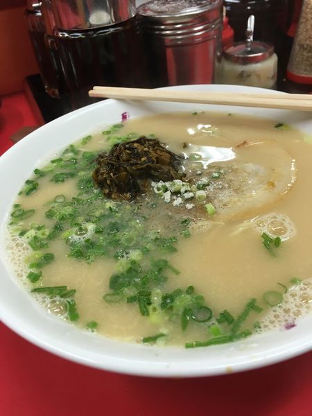 「ラーメン」@長浜ラーメン 別府店の写真