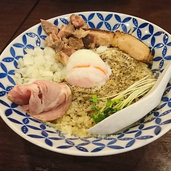「鶏ボナーラ」@麺場ニ寅 川越店の写真