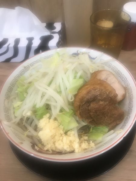「小ラーメン　ニンニク野菜」@豚山 大船店の写真