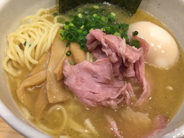 「味玉純鶏らーめん（900円）」@純鶏Soba 煌の写真