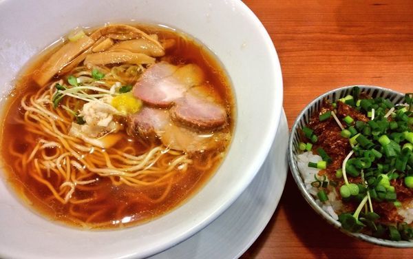 「鯛醤油らーめん・淡麗」@鯛塩らーめん 狛龍の写真