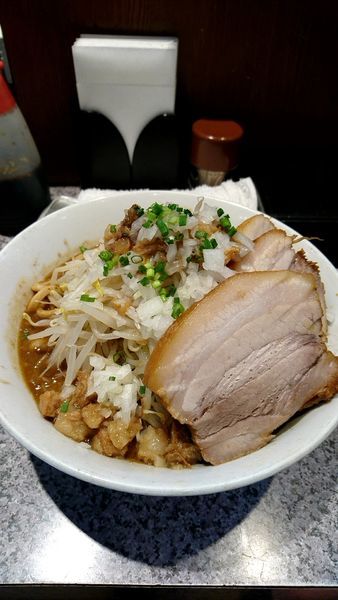 「限定カレーラーメン　豚増し」@ラーメン宮郎の写真