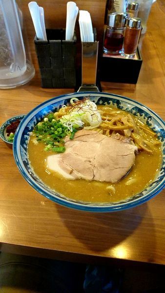 「濃厚エビ辛し味噌中華そば850円大盛120円」@浜屋 五反田店の写真