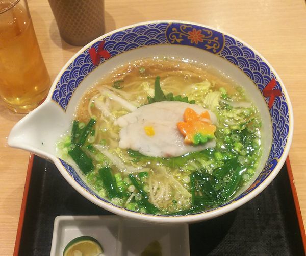 「ふぐだし潮らーめん  1,100円」@ふぐだし潮 八代目けいすけ 東急プラザ銀座店の写真