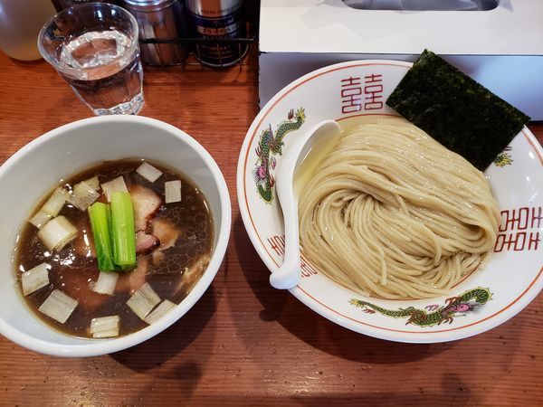 「濃厚昆布水の淡麗つけ麺」@麺処 ほん田の写真
