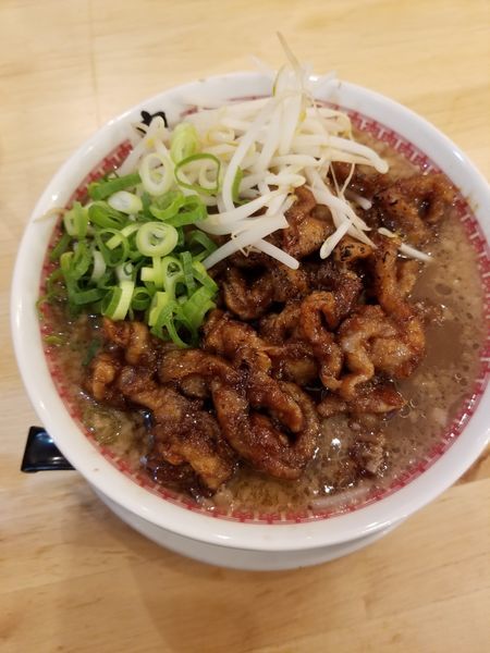 「肉汁麺　レベル2」@肉汁麺ススム 秋葉原本店の写真