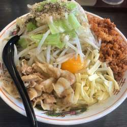 128 あぶらそば ヤサイアブラマシ