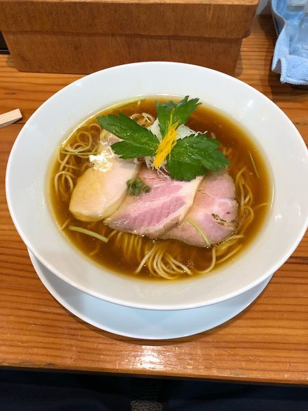 「鶏そば 醤油 900円」@麺LABOひろの写真