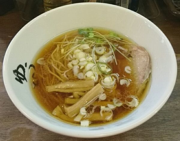 「淡麗煮干ラーメン（醤油）」@ラーメン専門店ゆうひ屋の写真