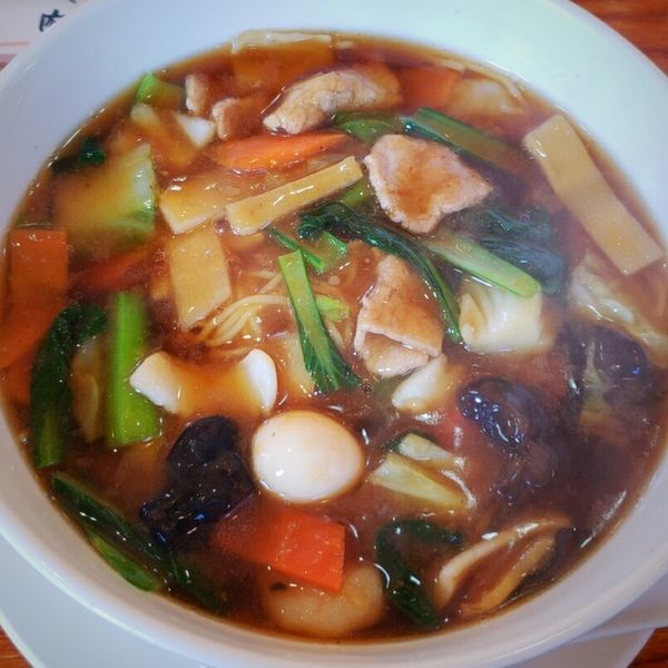 「五目ラーメン ９７２円」@中華ダイニング 彩華の写真