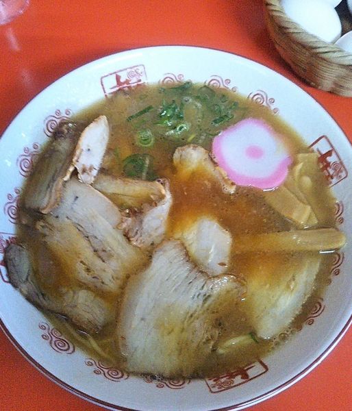 「特製中華そば 800円」@井出商店の写真