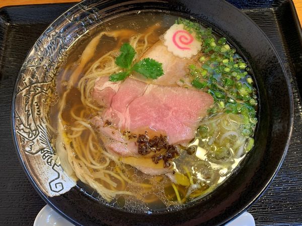 「貝だし鶏ダシ中華そば」@麺屋 太陽の写真