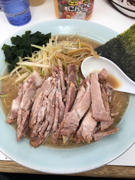 「ネギ味噌チャーシュー」@◯つばき食堂の写真