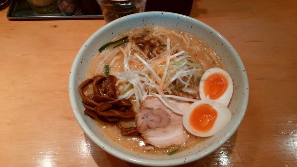「味玉バリ味噌ラーメン¥950-」@つじ田 味噌の章の写真