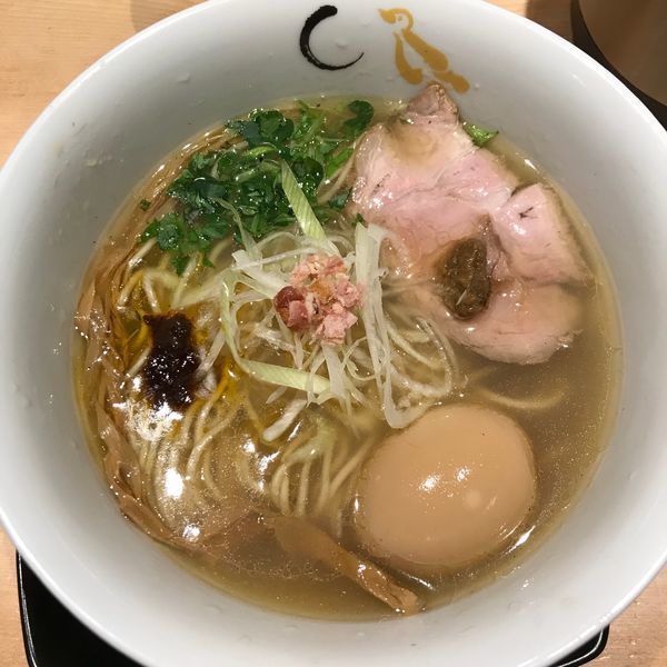 「真鯛と蛤の塩そば」@SOBAHOUSE 金色不如帰 新宿御苑本店の写真