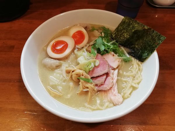 「わんたんめん 塩味」@自家製麺ラーメンKの写真