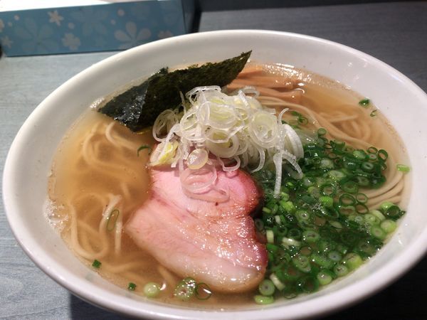 「煮干蕎麦（塩）750円」@喜乃壺の写真