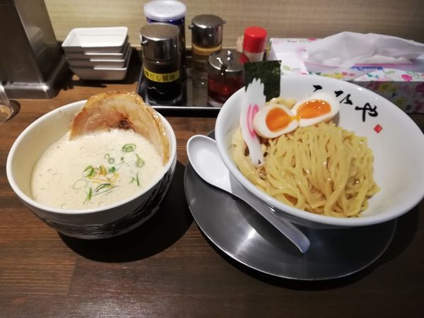 「川越醤油つけそば」@川越らーめん こひやの写真