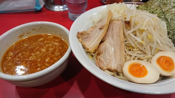 「つけめん中盛り ニンニク」@ラーメン 豚珍の写真