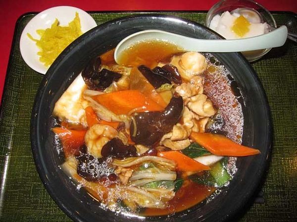 「五目湯麺（単品）　600円（ランチ）」@花彫酒家の写真