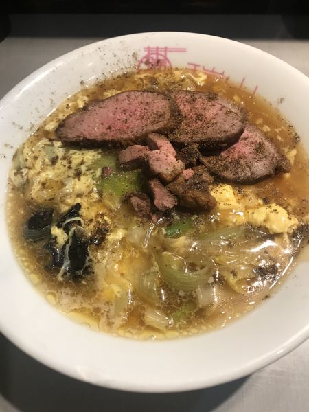 「【限定】合鴨と下仁田葱の山椒風味蕎麦」@中華蕎麦 瑞山（ZUIZAN）の写真