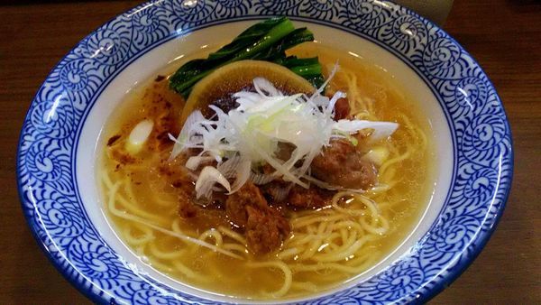 「[限定]牛テールの潮そば」@煮干しつけ麺 宮元の写真