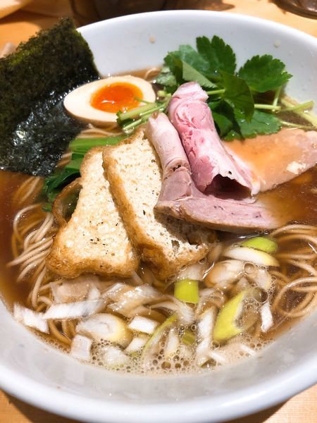 「醤油そば 黒 ¥950」@銀座 風見の写真