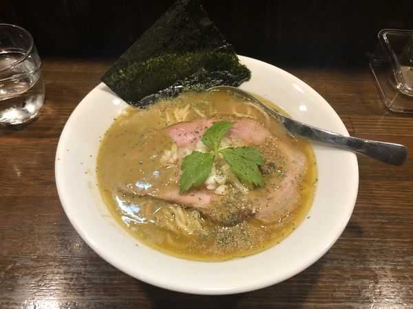 「牡蠣らぁ麺」@Soupmenの写真
