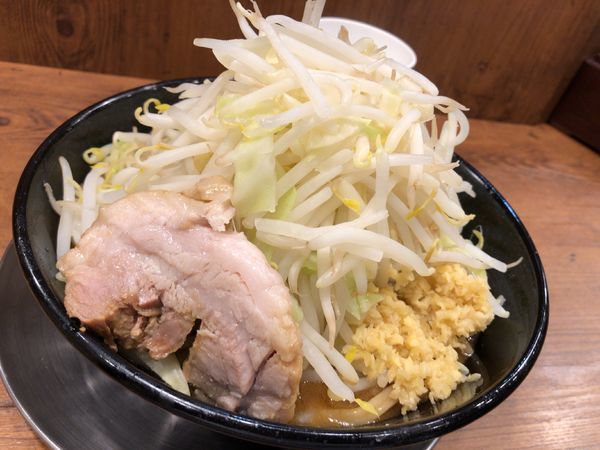 「味噌ラーメン（ヤサイ増し・ショウガ）」@ジャンクガレッジ 森下店の写真