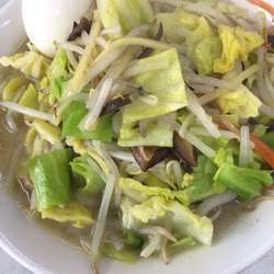 野菜たっぷりタンメン+味卵