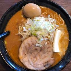 百年味噌ラーメン味玉