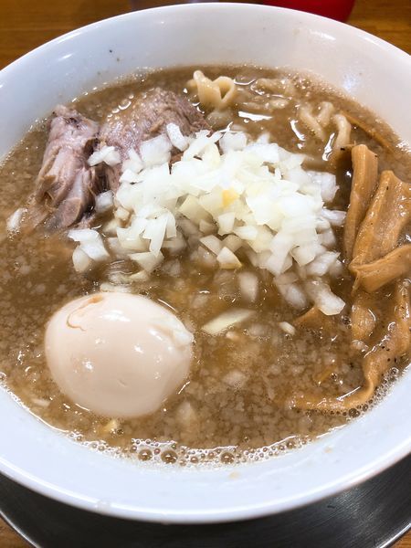「中華そば（脂少なめ）¥780＋味玉 ¥100」@中華そば136の写真