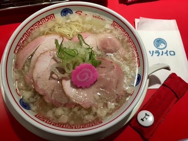 「ラーメン（こってり）」@ソラノイロ 池袋店の写真
