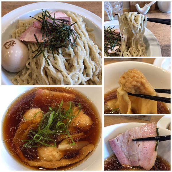 「特製つけそば　1050円」@手打中華そば 大賀110の写真