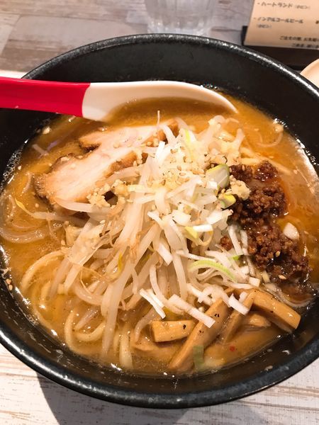 「味噌らーめん(大盛)」@麺屋 誉の写真