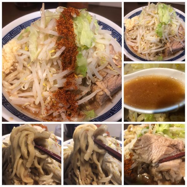 「えびラーメン 900円 ヤサイニンニク」@ラーメン ゼンゼンの写真
