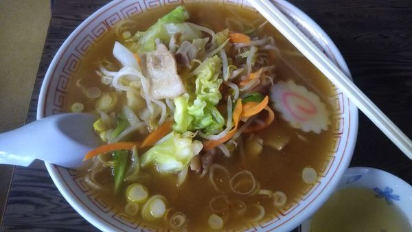 「味噌ラーメン 500円」@桑島食堂の写真