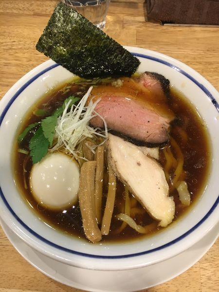 「味玉中華そば  醤油」@手打式超多加水麺 ののくらの写真