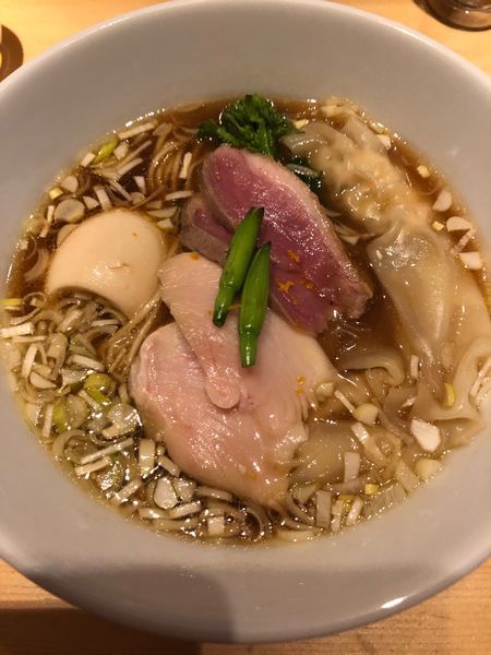 「特製鶏そば 醤油1000円」@鶏そば 山もとの写真