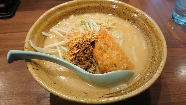 「九州麦味噌ラーメン@720円」@麺場 田所商店 春日井店の写真