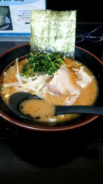 「みそらーめん（７８０円）」@横浜家系らーめん 北野家の写真