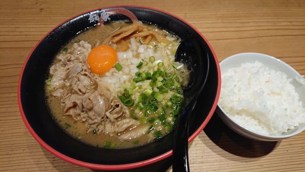 「誠ラーメン 650円 (半ライスサービス)」@麺屋 味勲拉の写真