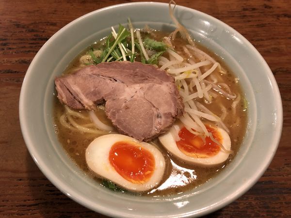 「味噌らーめん 味玉トッピング」@がら屋の写真