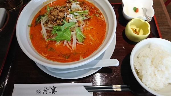 「担々麺　８００円」@珍宴の写真