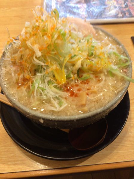 「ミソネギラーメン」@チャッチャ系らーめん もん吉の写真