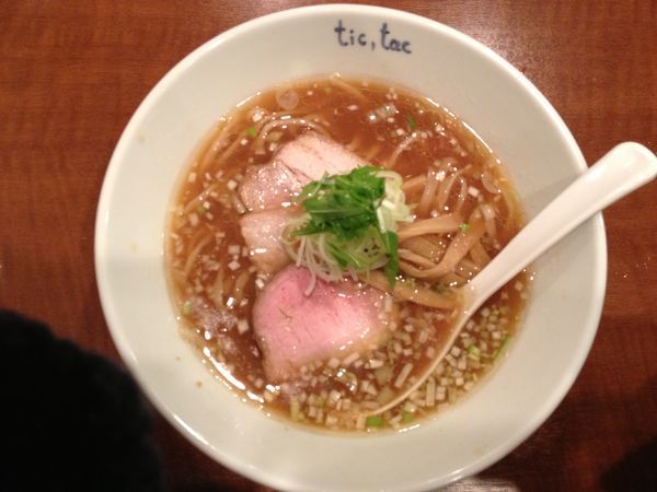 「らーめん」@手打ら～めん tic,tacの写真