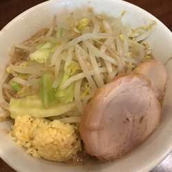 小ラーメン にんにく 野菜