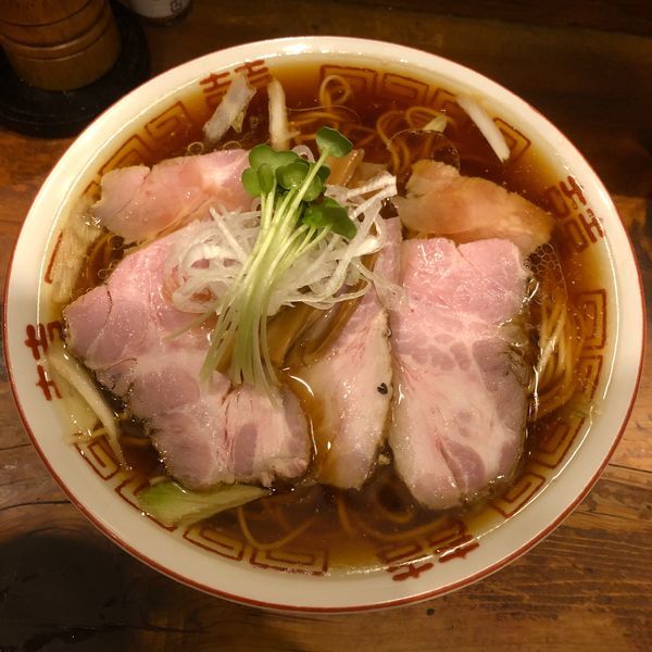 「チャーシュー中華そば￥1030」@中華そば しば田の写真