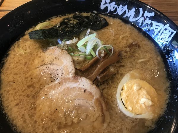 「嵐げんこつラーメン」@らぁめん花月嵐 流山おおたかの森店の写真