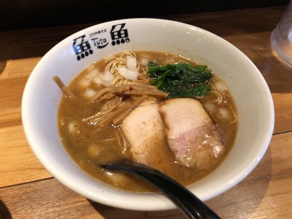 「せめにぼ」@立川中華そば とと ホンテンの写真